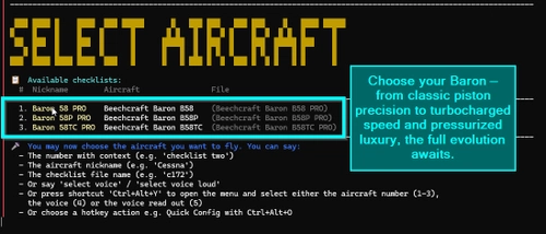 Beechcraft Bonanza PRO Collection – Complete Three-Variant Bundle for Checklist Reader