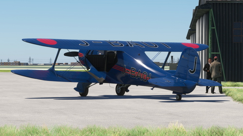 Beechcraft D17 (C17E) | Japan Air Transport | J-BAOI