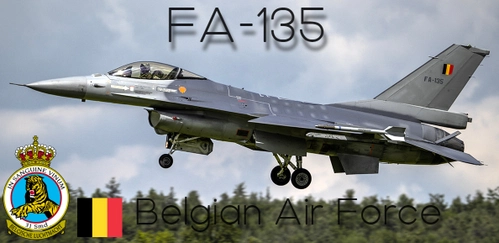Belgian Air Force F-16C FA-135