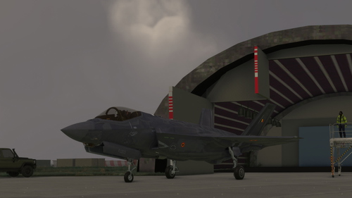 Belgian airforce F-35A Fl001/002/003.
