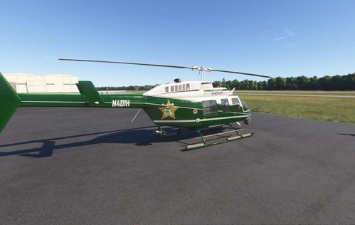 Bell 206 Long Ranger - St. Johns County Sheriff