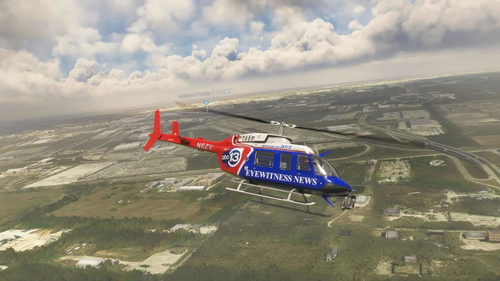 Bell 206L3 LongRanger KTRK-TV SkyEye 13
