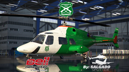 Bell 222B C-05 Carabineros de Chile (fictional)
