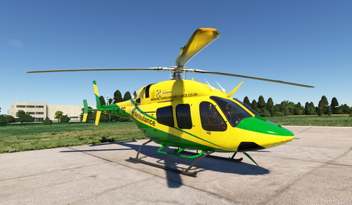 Bell 429 G-WLTS  Wiltshire Air Ambulance livery