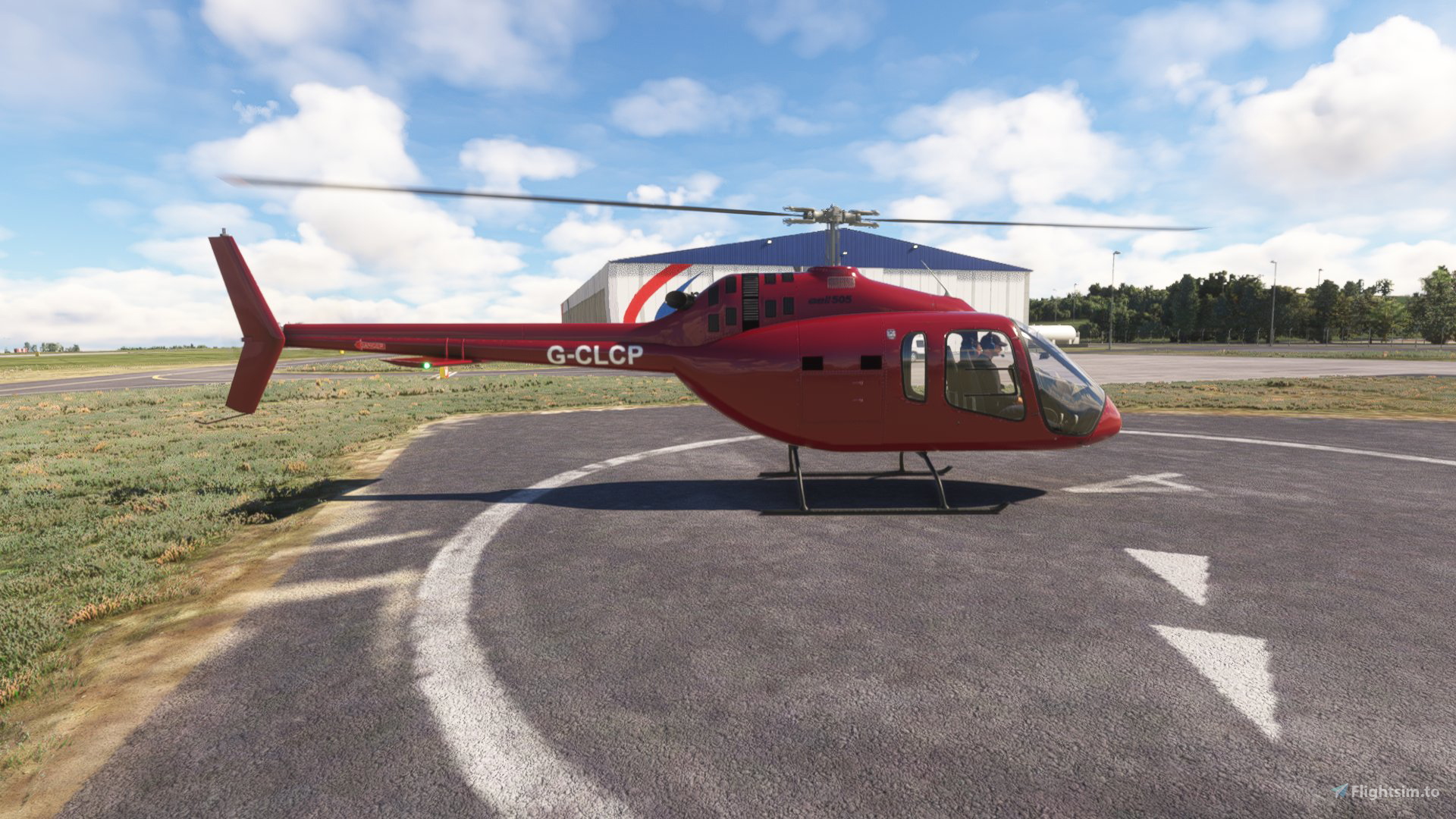 Bell 505, JA181A, Japan Coast Guard のために Microsoft Flight