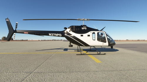 Bell 505, N279PD, Sacramento Police Department
