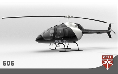 jXt Simulations Bell 505 - Police Demonstrator