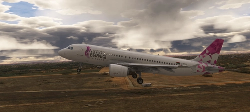 Berniq Airways 5A-BRA  with Cabin 8K & 4K | Fenixsim A320 (CFM) | Requested