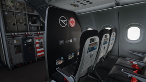 Condor Flugdienst D-ASGE Eintracht Frankfurt 8K w/ custom Cabin FENIX - Ultra Realism thumbnail 4