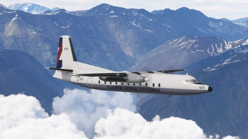 [BGaurant's Fokker F-27] Fuerza Aerea Uruguaya Fokker F-27 (Society of the Snow).