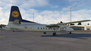 Bgt. Fokker F27: Lufthansa D-AFKP (Based on Fokker F50) thumbnail 2