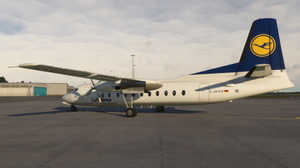 Bgt. Fokker F27: Lufthansa D-AFKP (Based on Fokker F50) thumbnail 4