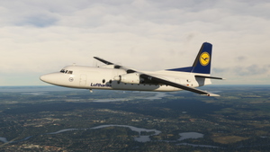 Bgt. Fokker F27: Lufthansa D-AFKP (Based on Fokker F50) thumbnail 5