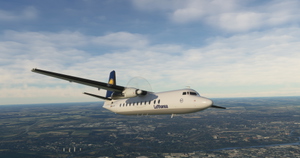 Bgt. Fokker F27: Lufthansa D-AFKP (Based on Fokker F50) thumbnail 6