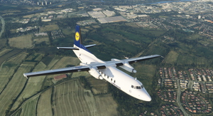Bgt. Fokker F27: Lufthansa D-AFKP (Based on Fokker F50) thumbnail 7