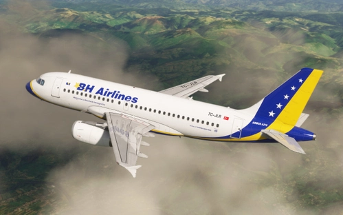 B&H Airlines Fenix A319 TC-JLR BFU