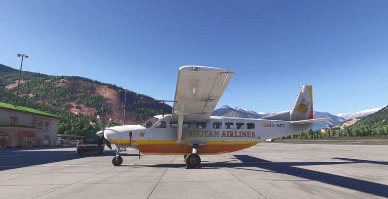 Bhutan Airlines (Fictional) | Cessna 208 Caravan for Microsoft Flight