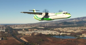 Binter Canarias | Asobo ATR 72-600 | EC-MVI | 4K thumbnail 2
