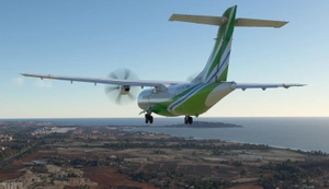 Binter Canarias | Asobo ATR 72-600 | EC-MVI | 4K thumbnail 5