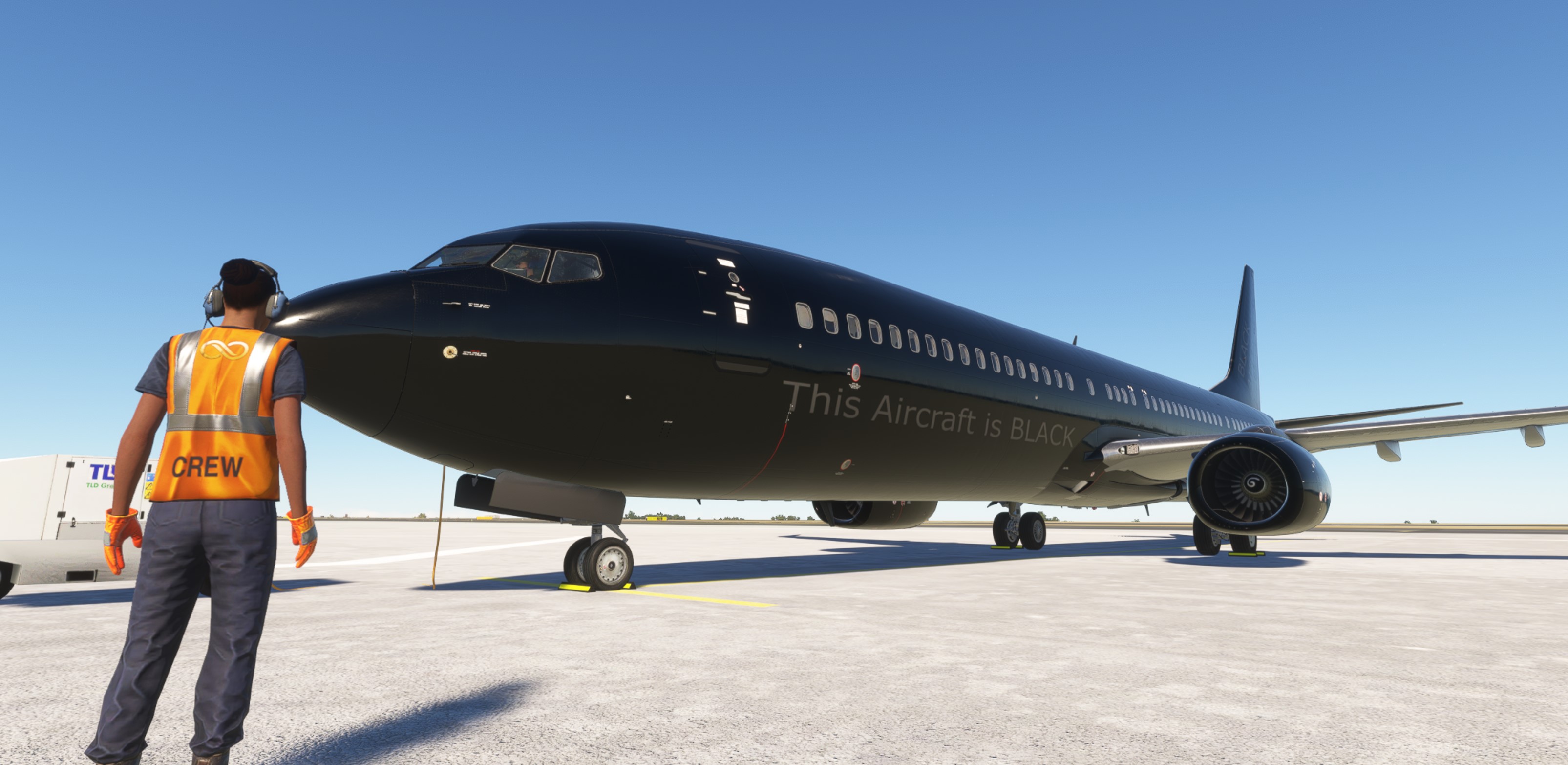 た*な様 CODE BLACK BLACK 737-9 (ER) - Aircraft Liveries for MSFS | Flightsim.to