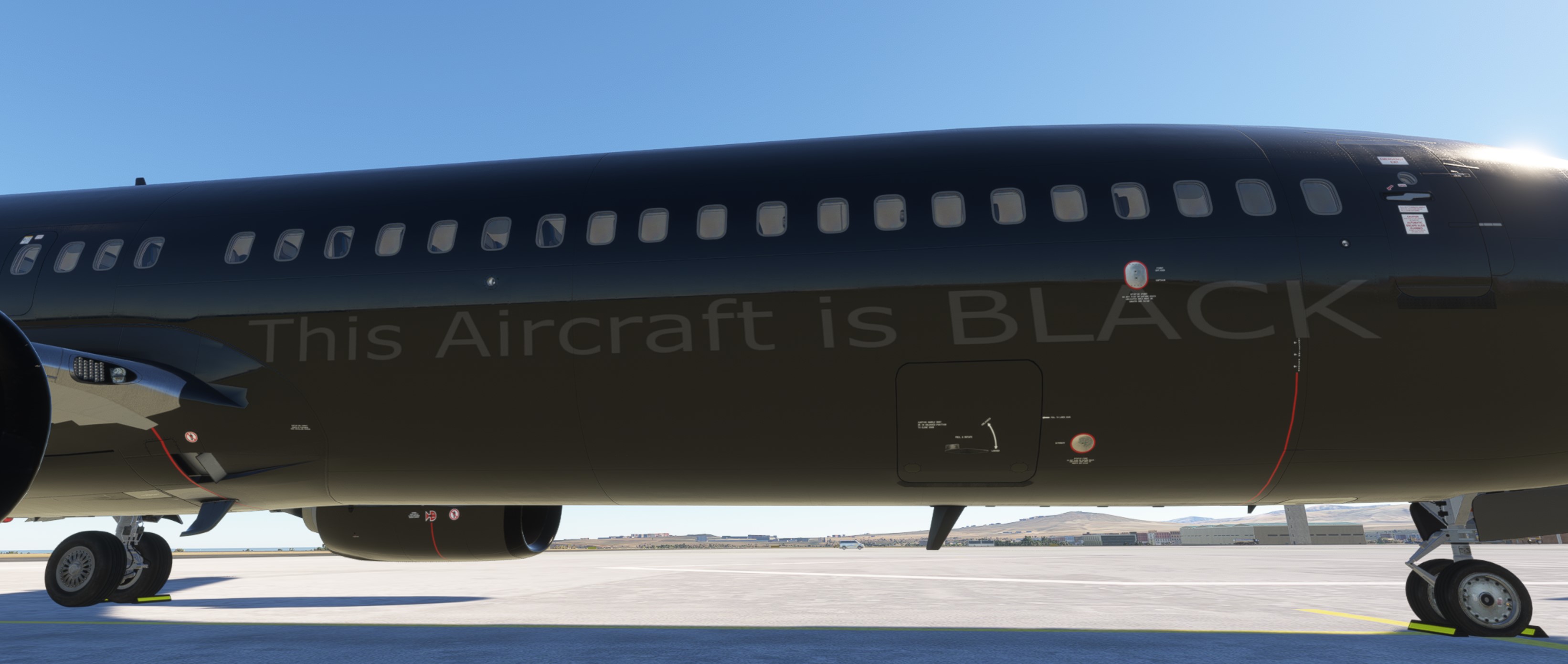 BLACK 737-9 (ER) für Microsoft Flight Simulator | MSFS