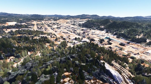 Black Hills 3D towns/Mt. Rushmore Accessories - Google Earth Import