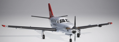 BLACK SQUARE - TBM 850 - SIMBITWORLD - A GRAND TOUR