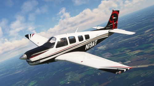 Black Square A36 Bonanza Professional - N19AT (Dynamic Registration)