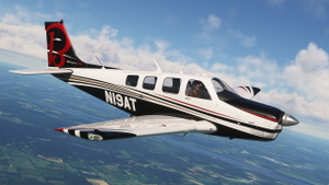 Black Square A36 Bonanza Professional - N19AT (Dynamic Registration) thumbnail 2