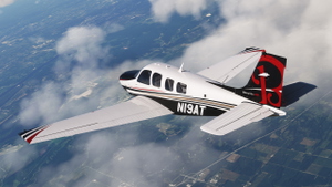 Black Square A36 Bonanza Professional - N19AT (Dynamic Registration) thumbnail 3