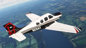 Black Square A36 Bonanza Professional - N19AT (Dynamic Registration) thumbnail 4