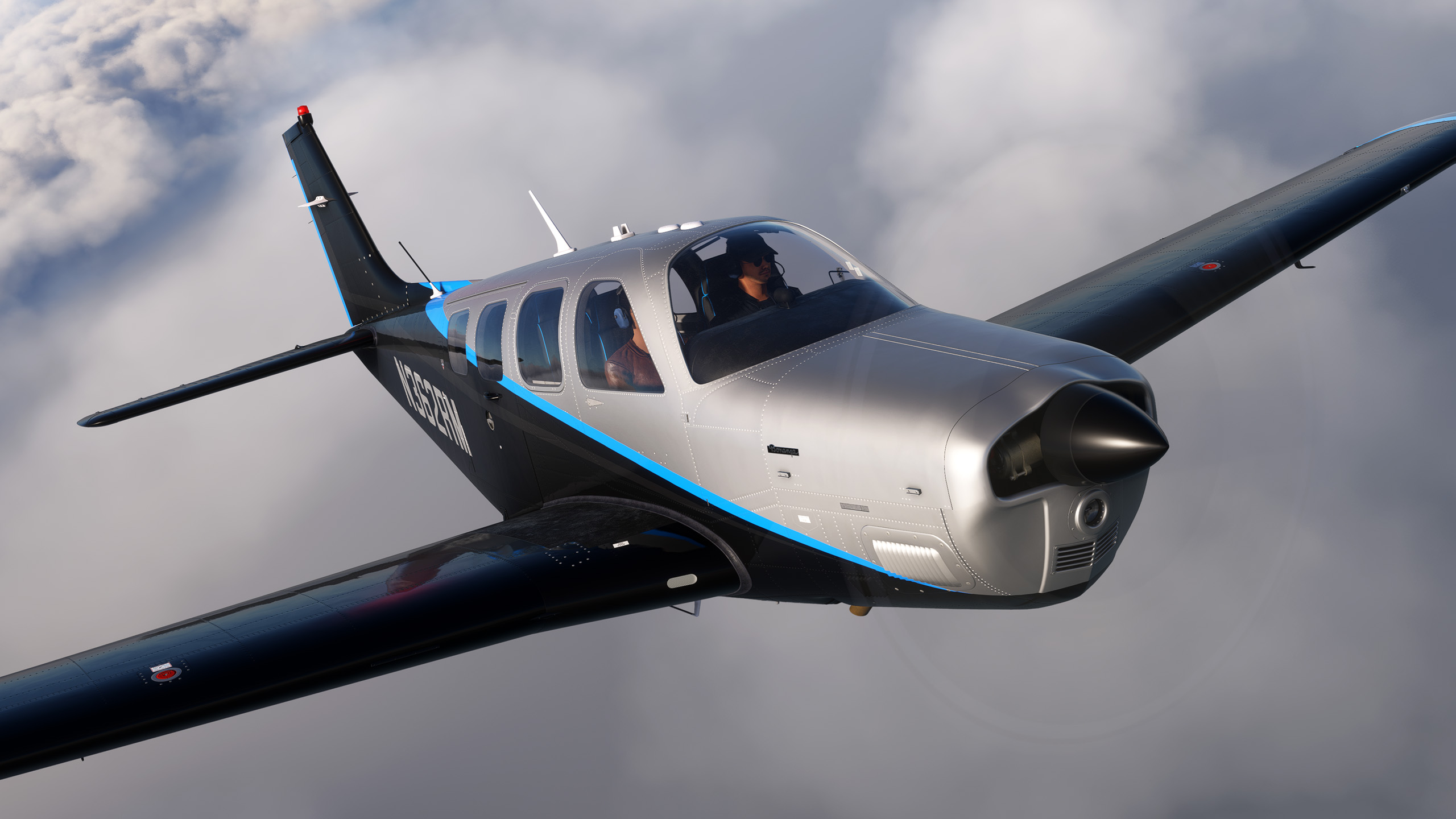 Black Square A36 Bonanza Professional - N362RM (Dynamic Registration) - Image 1