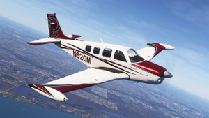 Black Square A36 Bonanza Professional - N62GM (Dynamic Registration) thumbnail 1