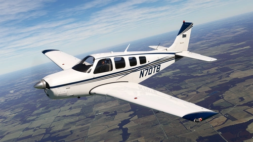 Black Square A36 Bonanza Professional - N70TB (Dynamic Registration)