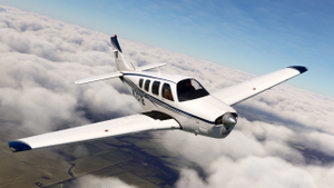 Black Square A36 Bonanza Professional - N70TB (Dynamic Registration) thumbnail 8