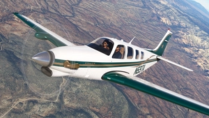 Black Square A36TC Turbine Bonanza Professional - N59TA (Dynamic Registration) thumbnail 1