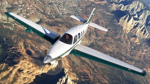 Black Square A36TC Turbine Bonanza Professional - N59TA (Dynamic Registration) thumbnail 6