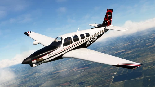 Black Square A36TC Turbine Bonanza Professional - N731GV (Dynamic Registration)