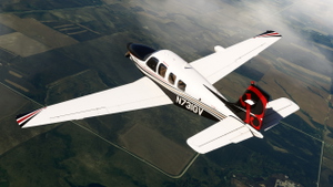 Black Square A36TC Turbine Bonanza Professional - N731GV (Dynamic Registration) thumbnail 3