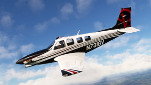Black Square A36TC Turbine Bonanza Professional - N731GV (Dynamic Registration) thumbnail 4