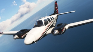 Black Square B58 Baron Professional - N592WT (Dynamic Registration) thumbnail 2
