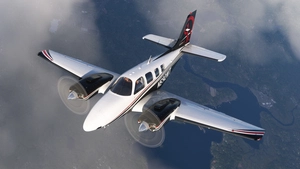 Black Square B58 Baron Professional - N592WT (Dynamic Registration) thumbnail 4