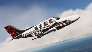 Black Square B58 Baron Professional - N592WT (Dynamic Registration) thumbnail 5