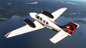 Black Square B58 Baron Professional - N592WT (Dynamic Registration) thumbnail 7