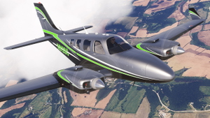 Black Square B58 Baron Professional - N912SC (Dynamic Registration) thumbnail 1