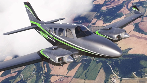 Black Square B58 Baron Professional - N912SC (Dynamic Registration)