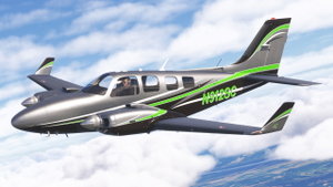 Black Square B58 Baron Professional - N912SC (Dynamic Registration) thumbnail 2