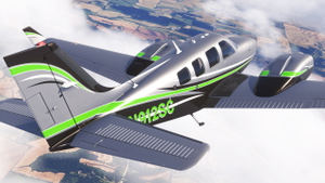 Black Square B58 Baron Professional - N912SC (Dynamic Registration) thumbnail 3