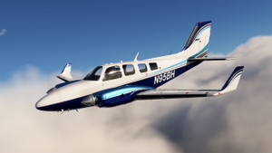 Black Square B58 Baron Professional - N95BH (Dynamic Registration) thumbnail 2