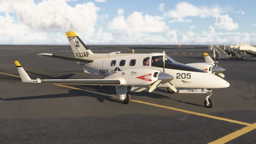 Black Square Piston Duke N32AP - US Navy paint (VF -142 Ghostriders)